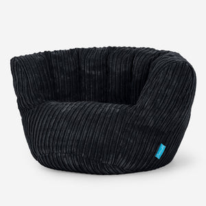 Puf Charles Vintish Niños 2-6 años - Pana Clásica Negro