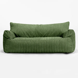 Puf Sofá Infantil Josephine 1-5 años - Pana Clásica Bosque Verde