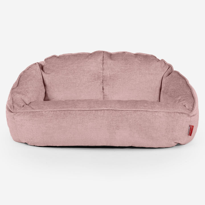 Puf Grande Bubble - Chenille Rosa 01