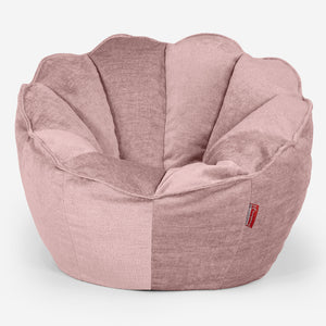 Puf Saco Natalia - Chenille Rosa
