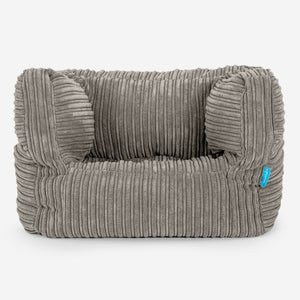 Puf Silla Alberto para Niños 1-5 años - Pana Clásica Visón