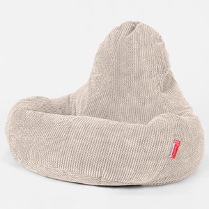 Puf Ultra Lux - Pompón Crema