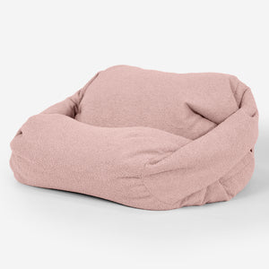 Puf Silla Sabina - Boucle Rosa