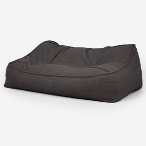 Puf Sillón Encorvado - Boucle Grafito