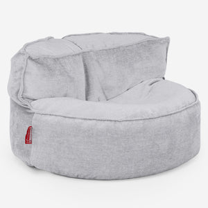 Puf Sofá Chloe - Chenille Gris