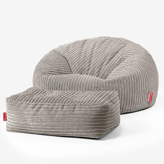 Puf Sofa para Niños de 6 a 14 años - Pana Clásica Visón 03