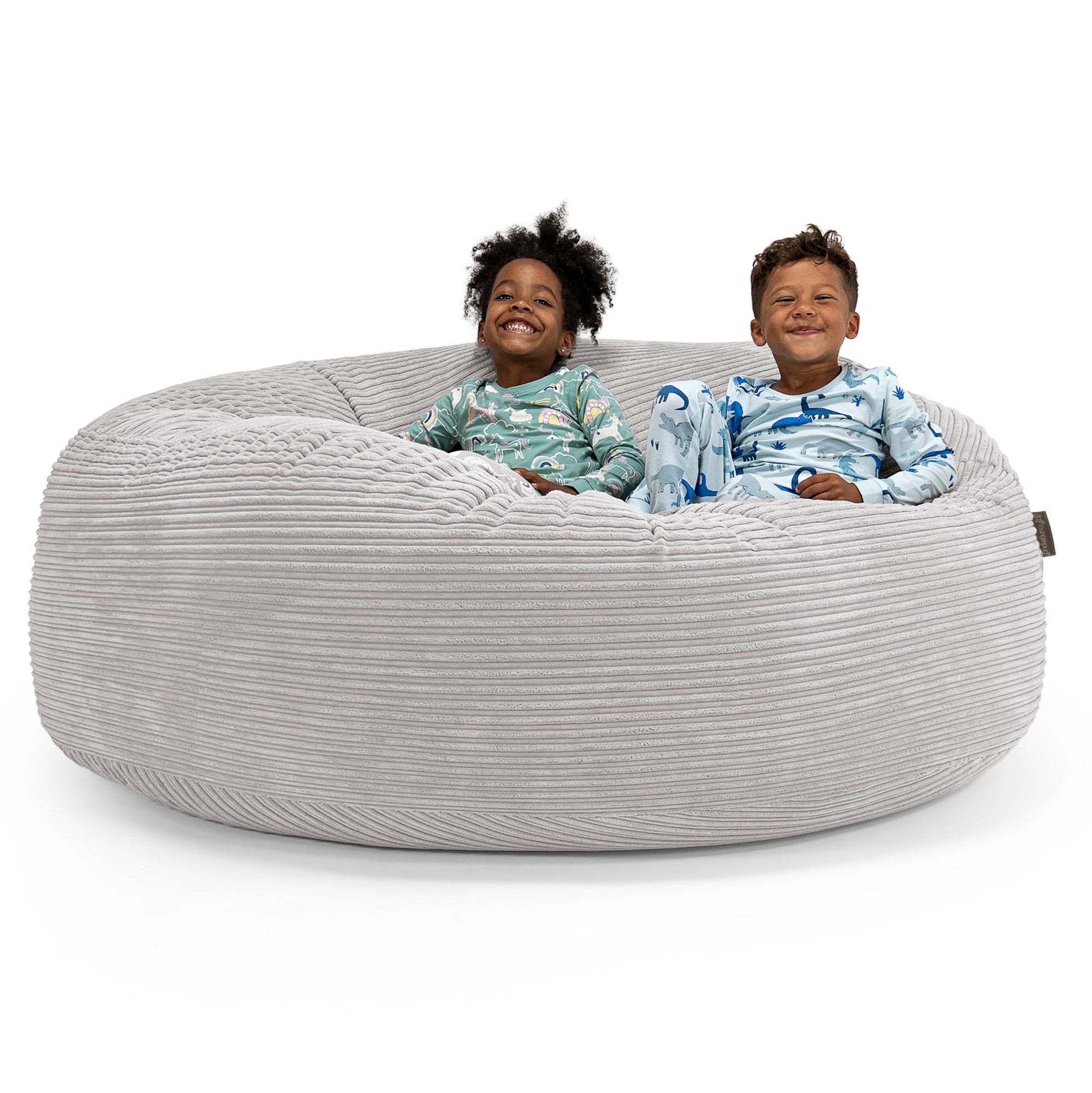 Lounge Pug Puf Sofá para Niños de Tamaño Familiar Enorme Pana Clásica ...