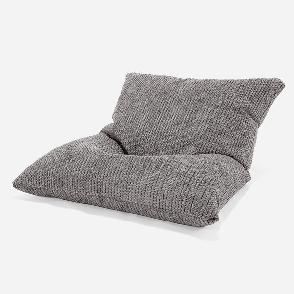 Puff Cama para niños - Pompón Carbón Gris 01