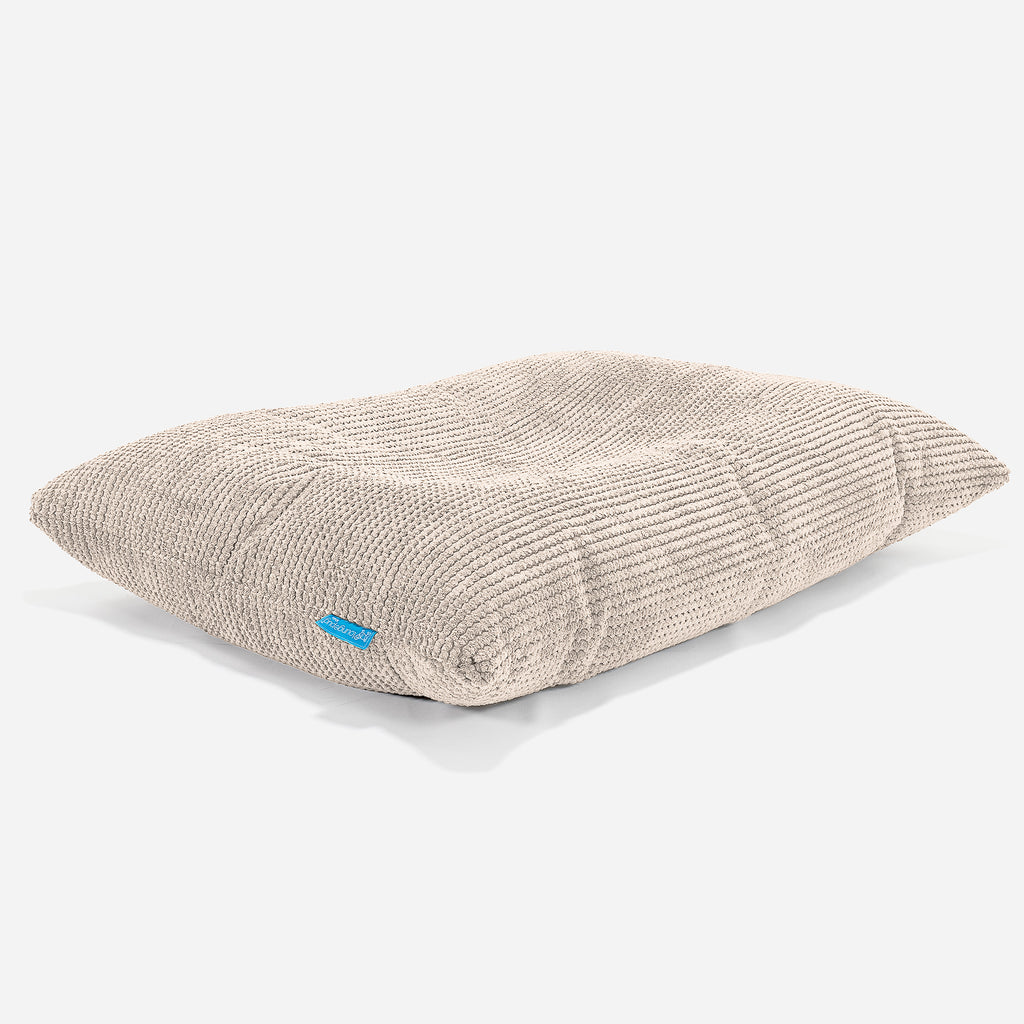 Puff Cama para niños - Pompón Crema 02