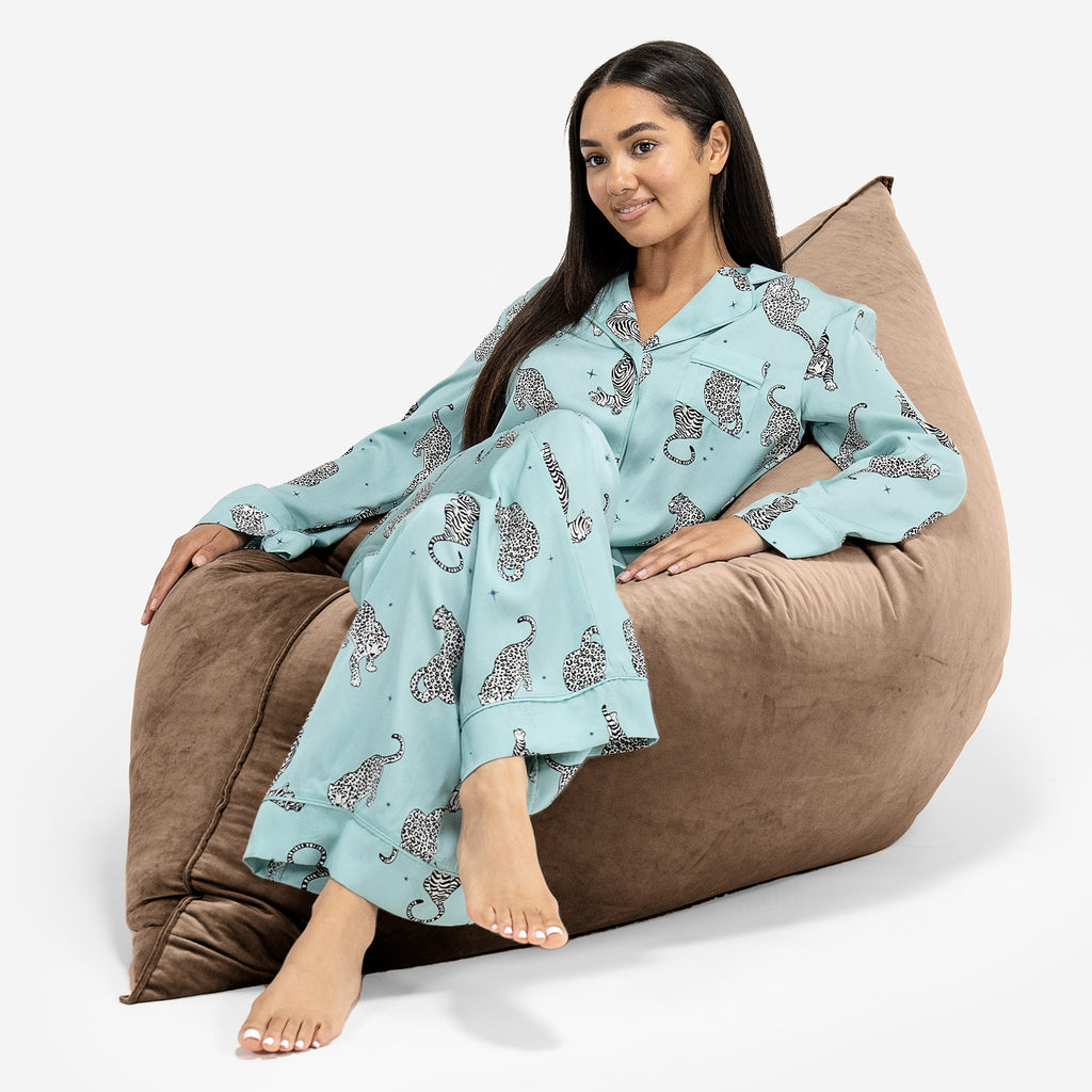 Puff Gigante Cama XL - Terciopelo Expreso 04