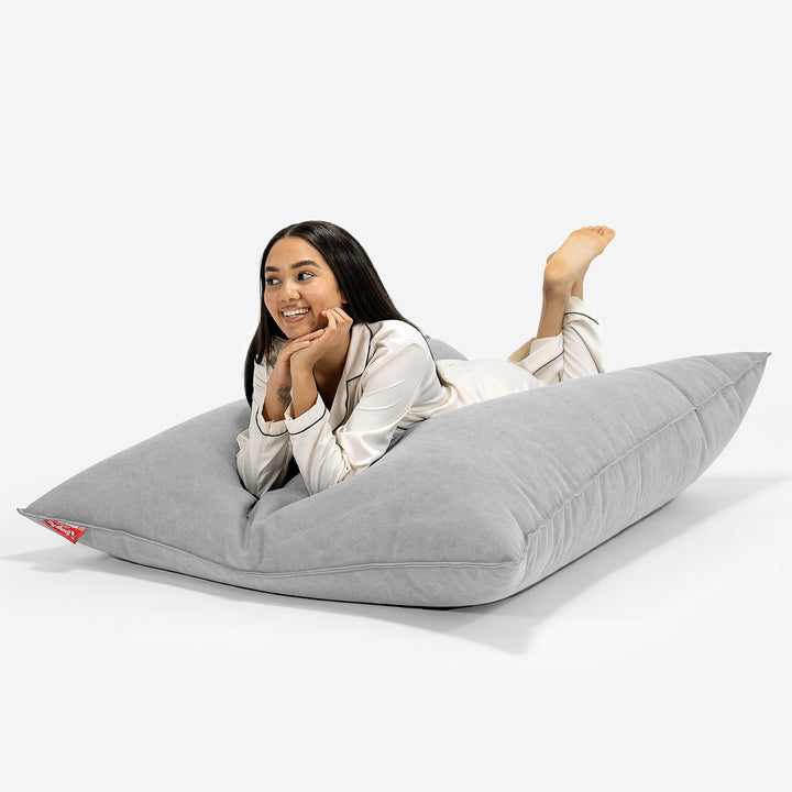 Puff Gigante Cama XL - Vaquero Desgastado Gris 03