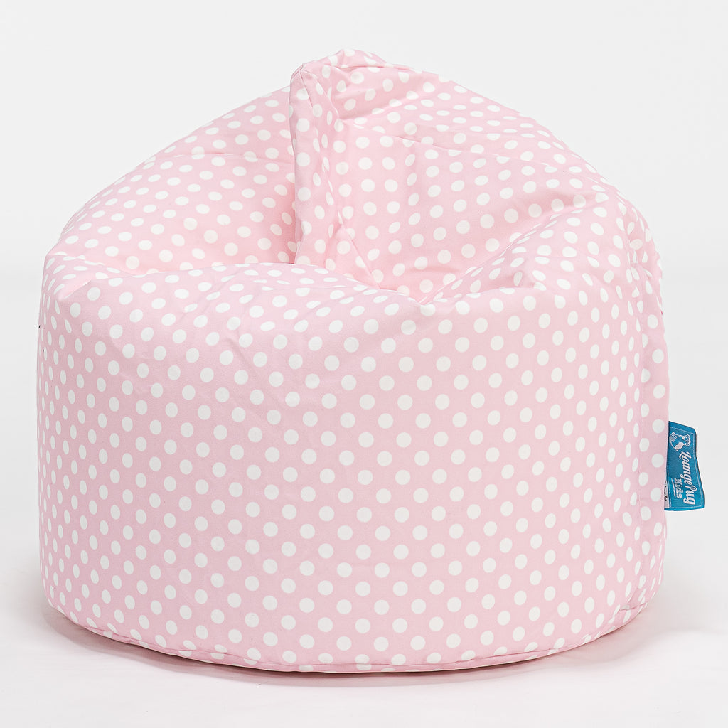Puff Infantil - Estampado Para Niños Rosa 01