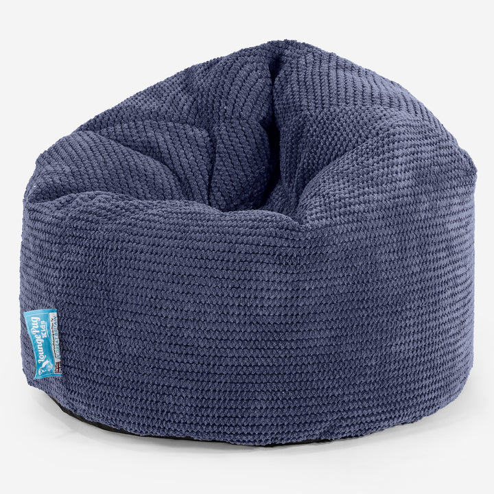 Puff Infantil 2-6 años - Pompón Morado 01