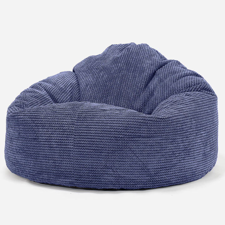 Puff Pera 'Archi' - Pompón Morado 01