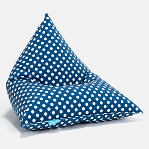 Puff Pera 'Relajarse' Para niños 1-6 años - Estampado Para Niños Azul