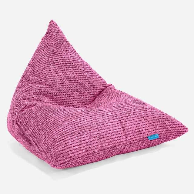 Puff Pera 'Relajarse' Para niños - Pompón Rosa 01