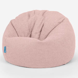 Puff Redondo Infantil 1-5 años - Boucle Rosa
