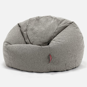 CloudSac 200 Kids Puf Gigante Viscoelástico Infanti 2-12 años - Lana de Interalli Plata