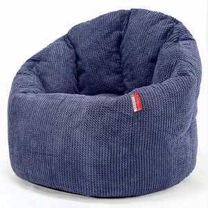 Puff Silla 'Abrazo' - Pompón Morado
