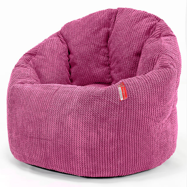 Puff Silla 'Abrazo' - Pompón Rosa 01