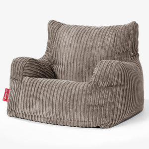Puff Sillón Josephine - Pana Clásica Marrón empolvado