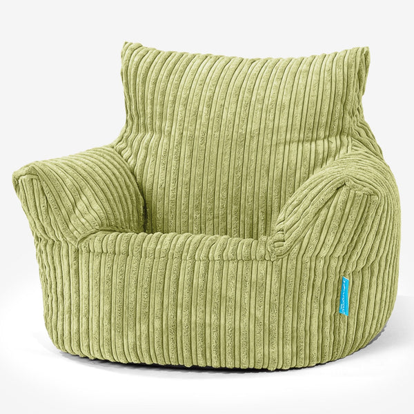 Puff Sillón para niños 1-3 años - Pana Clásica Lima 01