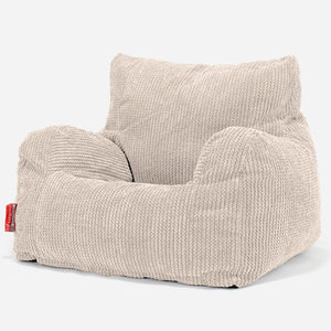 Puff Sillón Josephine - Pompón Crema