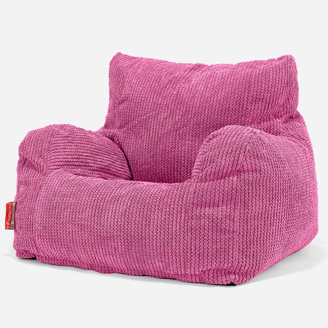 Puff Sillón - Pompón Rosa 01