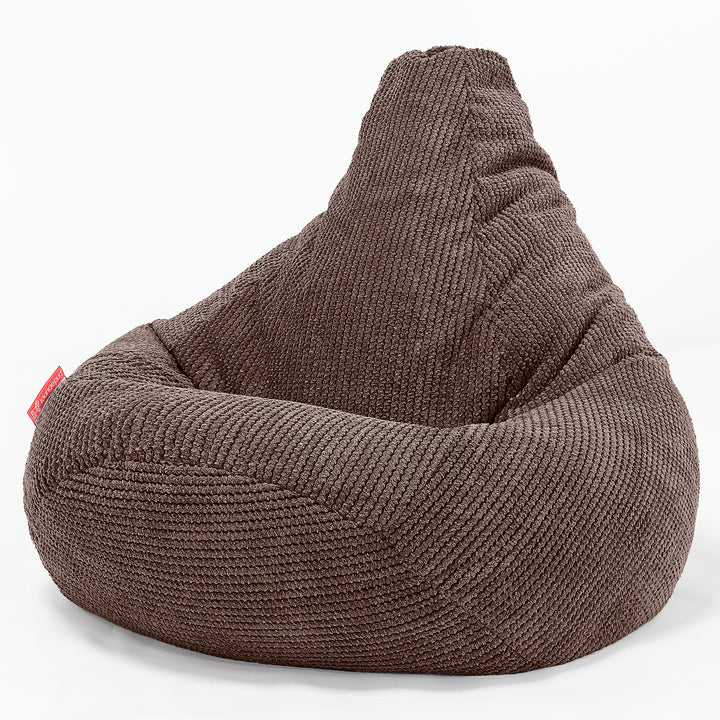 Silla De Juego Puf - Pompón Chocolate 02
