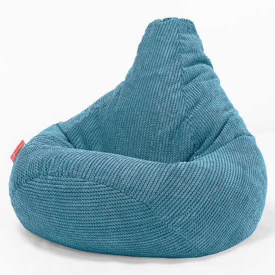 Silla De Juego Puf - Pompón Egeo Azul 02