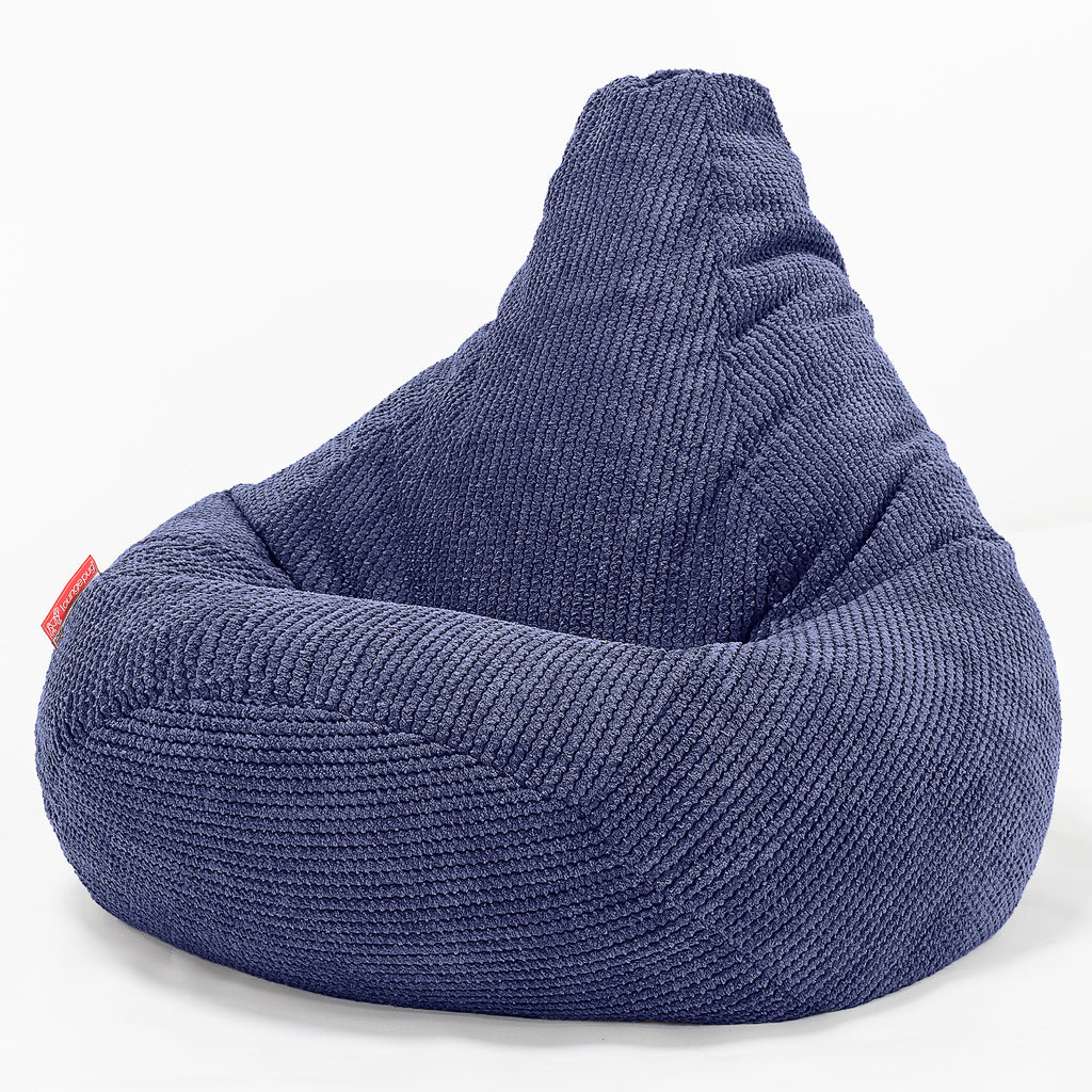 Silla De Juego Puf - Pompón Morado 02
