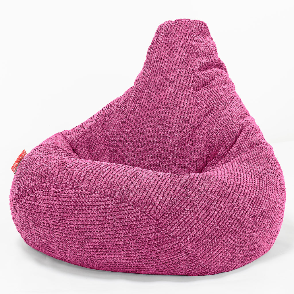 Silla De Juego Puf - Pompón Rosa 02