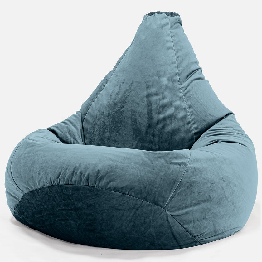 Lounge Pug Azul Empolvado Almohada de Lectura con Respaldo Alto Piel de  Conejo Sintética Almohada de Respaldo– Big Bertha Original ES