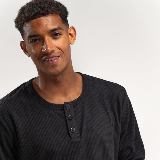 Pijama de hombre Negro de Cuadros 06