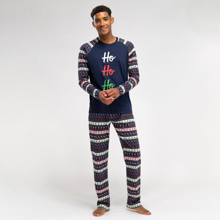 Pijama Navidad de hombre Estampado Ho Ho Ho 03