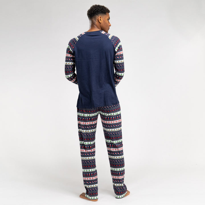 Pijama Navidad de hombre Estampado Ho Ho Ho 04
