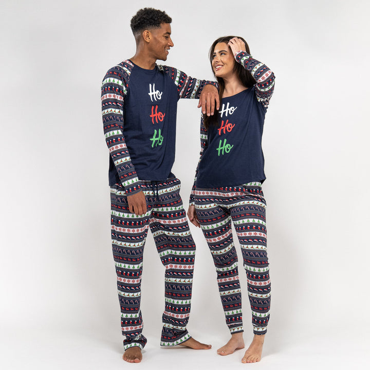 Pijama Navidad de hombre Estampado Ho Ho Ho 05