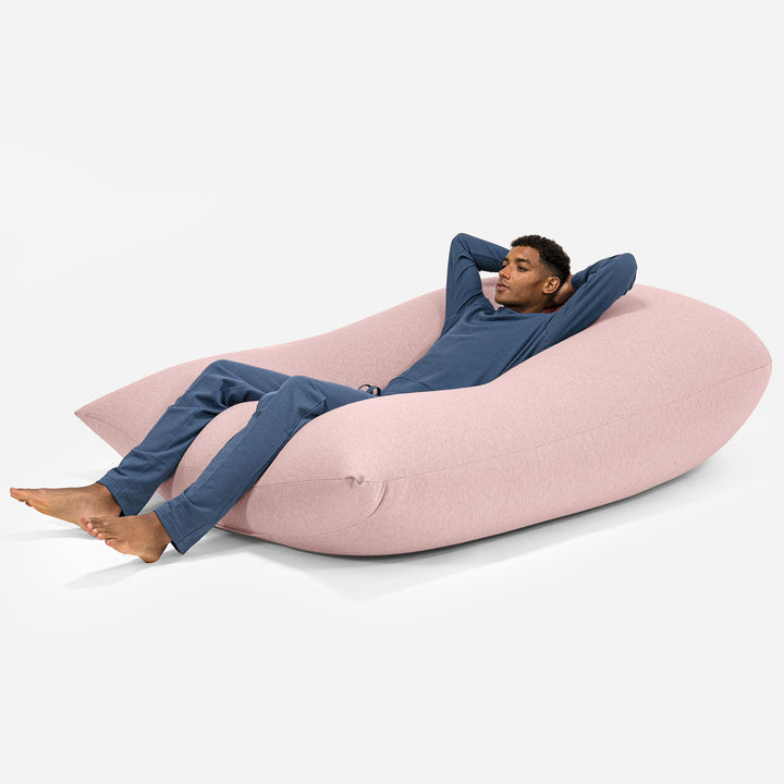 Puf Gigante Venti XXL - Algodón Elástico Bebé Rosa 02