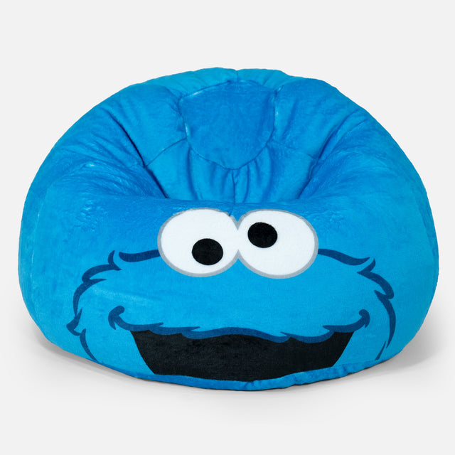 Puff Redondo Infantil 1-5 años - Monstruo de las Galletas Triki 01
