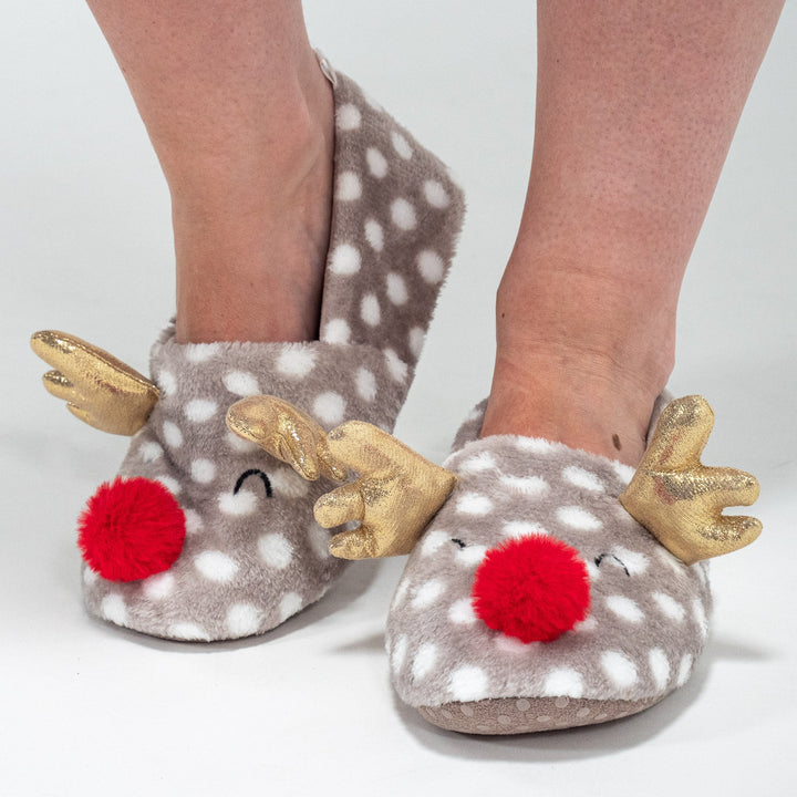 Zapatillas de casa de mujer Reno 02