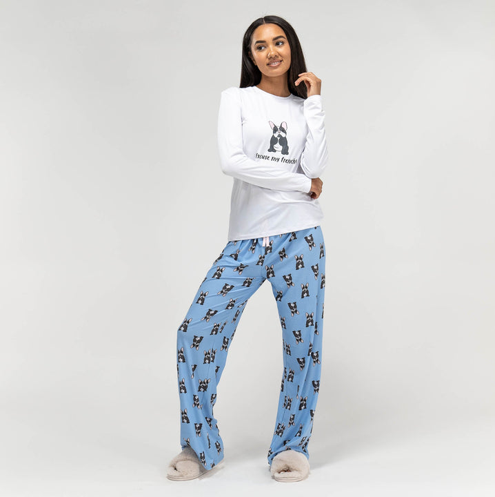 Pijama de mujer Frenchie 01