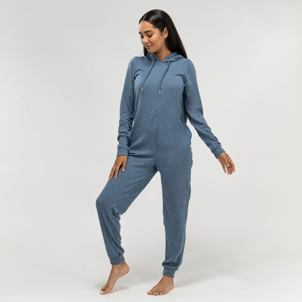Pijama mono Azul para mujer 01