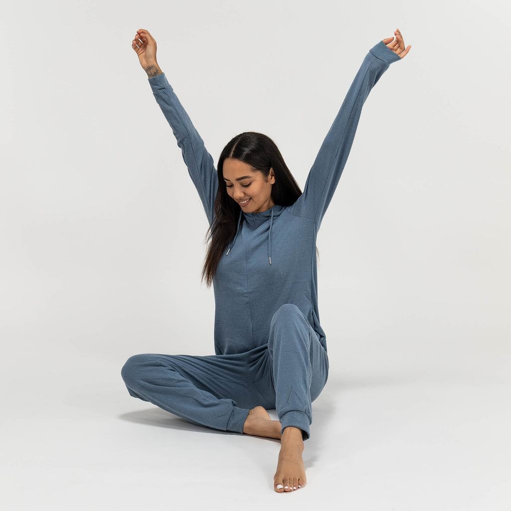 Pijama mono Azul para mujer 05