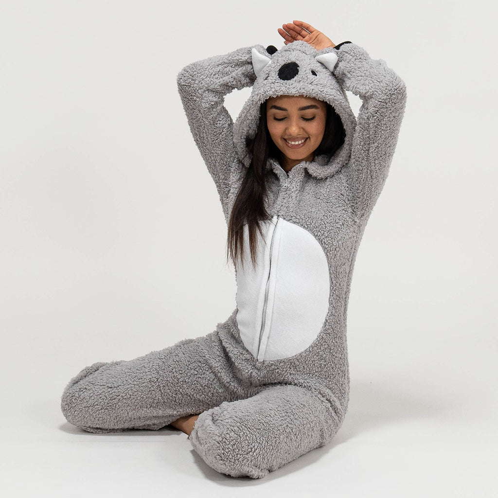 Pijama mono polar Koala para mujer 05