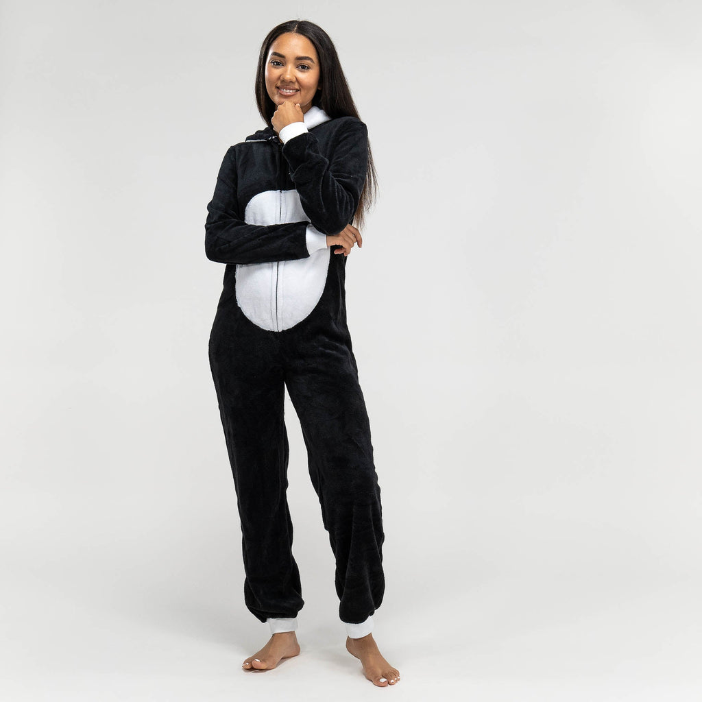 Pijama mono polar Panda para mujer 03