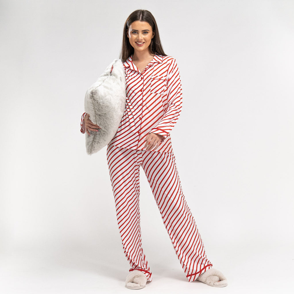 Pijama Navidad de Mujer Bastón de Caramelo 02