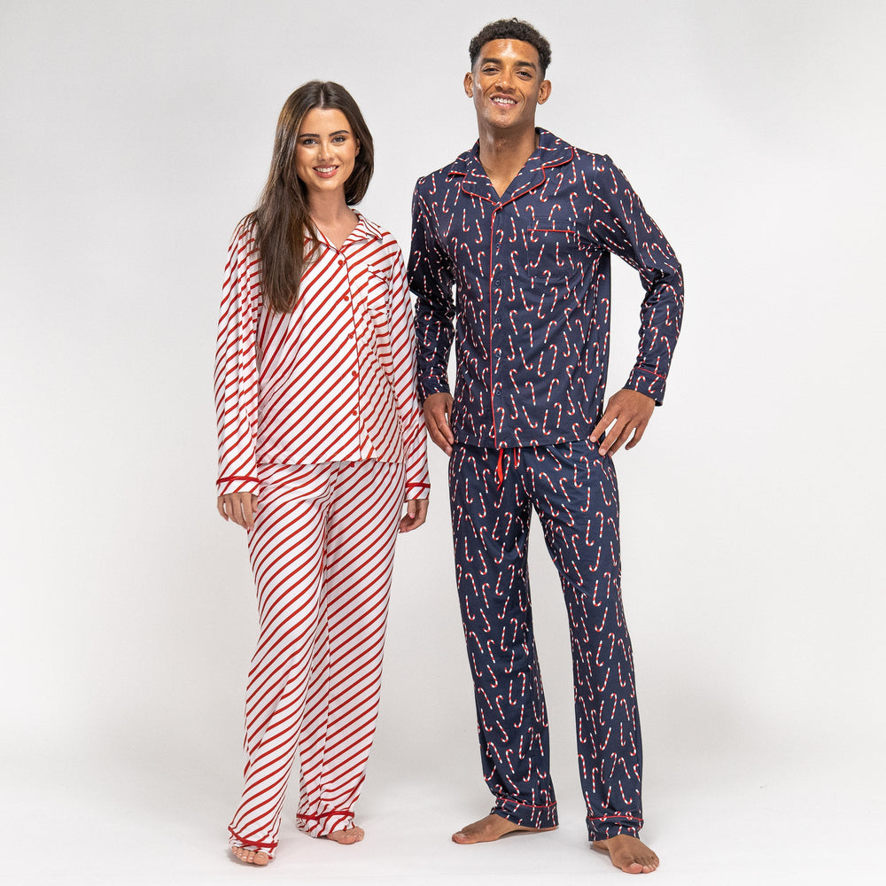 Pijama Navidad de Mujer Bastón de Caramelo 01