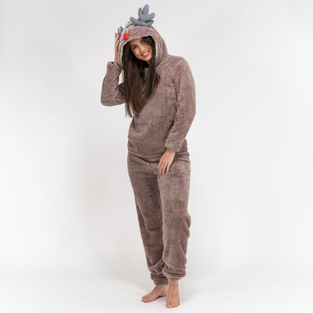 Pijama mono polar Reno para mujer 03