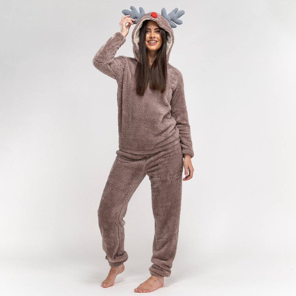 Pijama mono polar Reno para mujer 04