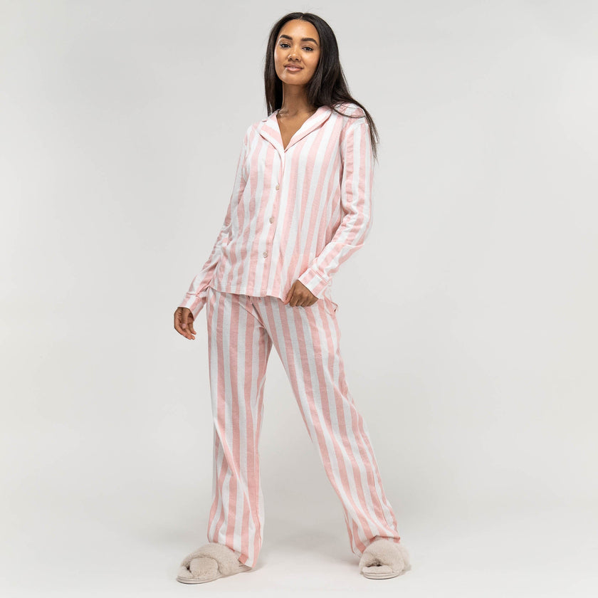 Pijama discount rayas mujer